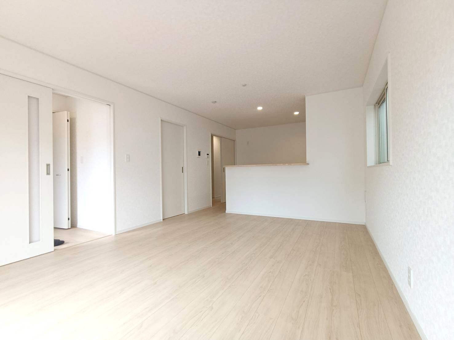 三郷市　早稲田2丁目　新築戸建　全3棟の玄関|毎日通る玄関はこちらです