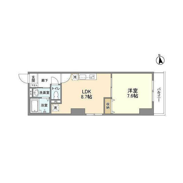 シャルム東陽の間取り