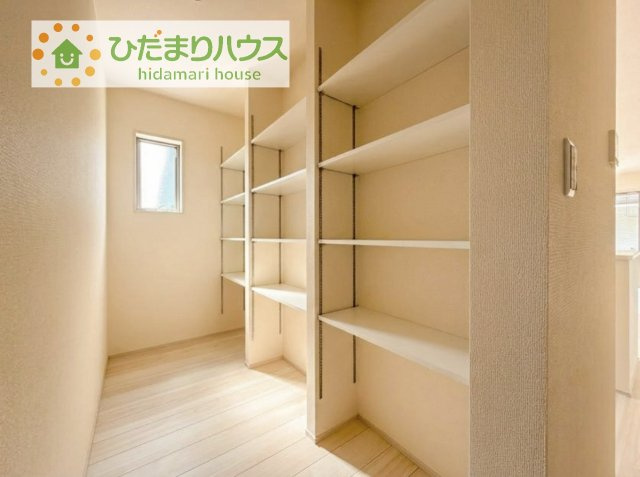 【収納】 | 第1常総市中妻町　新築戸建　1号棟 | 備え付け収納で、スッキリお片付け！