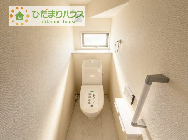 【トイレ】 | 第1常総市中妻町　新築戸建　1号棟 | トイレは1F、2F共に完備！取り合いになることがありませんね(^^)/