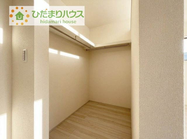 【収納】 | 第1常総市中妻町　新築戸建　1号棟 | 新婚さんにおすすめ！奥様に喜ばれる収納たっぷりのウォークインクローゼット付きです☆
