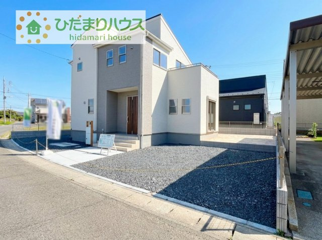 【駐車場】 | 第1常総市中妻町　新築戸建　1号棟 | マイホームなら駐車場代がかかりません！しかも、自宅の駐車場で洗車ができます！今までコイン洗車に行っていた手間も省けて、節約にもつながります(^^♪