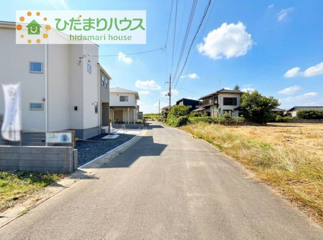 【前面道路含む現地写真】 | 第1常総市中妻町　新築戸建　1号棟 | 是非一度、ご家族そろってご内覧ください♪
