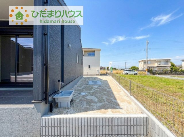 【庭】 | 第1常総市中妻町　新築戸建　2号棟 | お庭付物件になります！お庭遊びや、プールなどお子様も大喜び(^^)