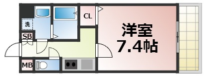 【間取り】 | S-RESIDENCE緑橋駅前 仲介手数料無料
