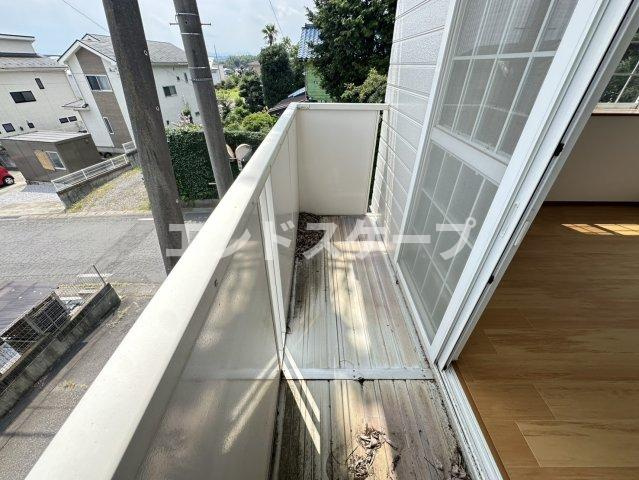リヴィエールＢのバルコニー|高崎、前橋のお部屋探しはエンドスケープまで！お客様の理想お聞かせ下さい♪