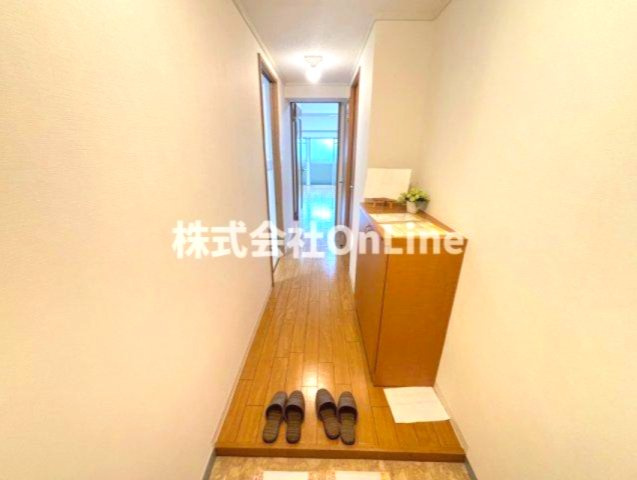 第3コーポ平野の玄関