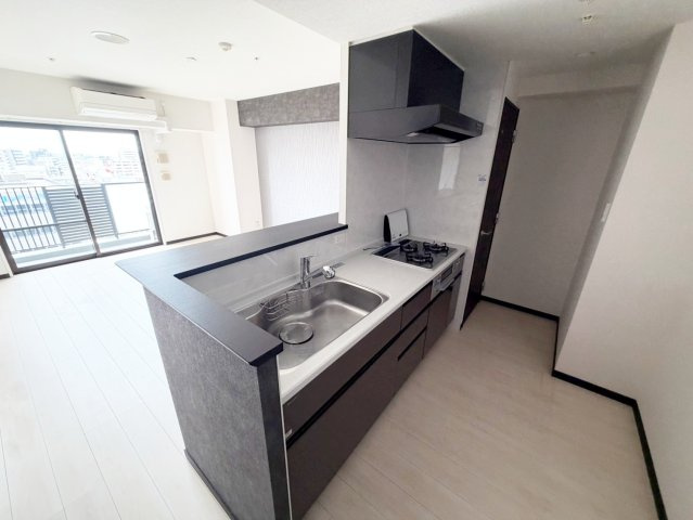 吹田市広芝町の賃貸マンションのキッチン