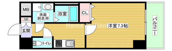 【間取り】 | ジュネーゼグラン弁天町