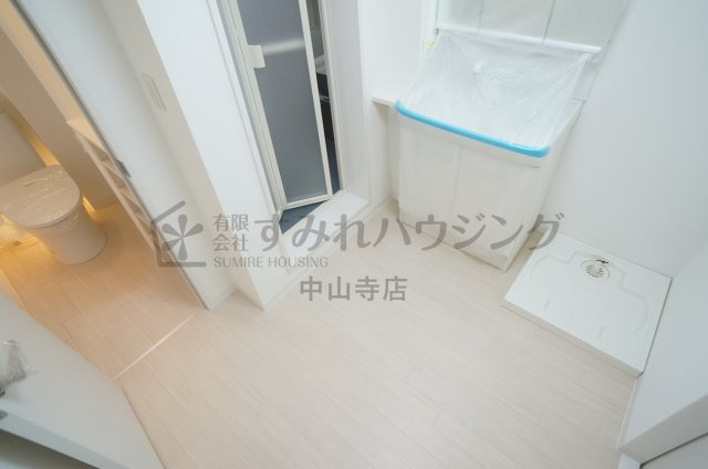 中山五月台住宅の洗面所