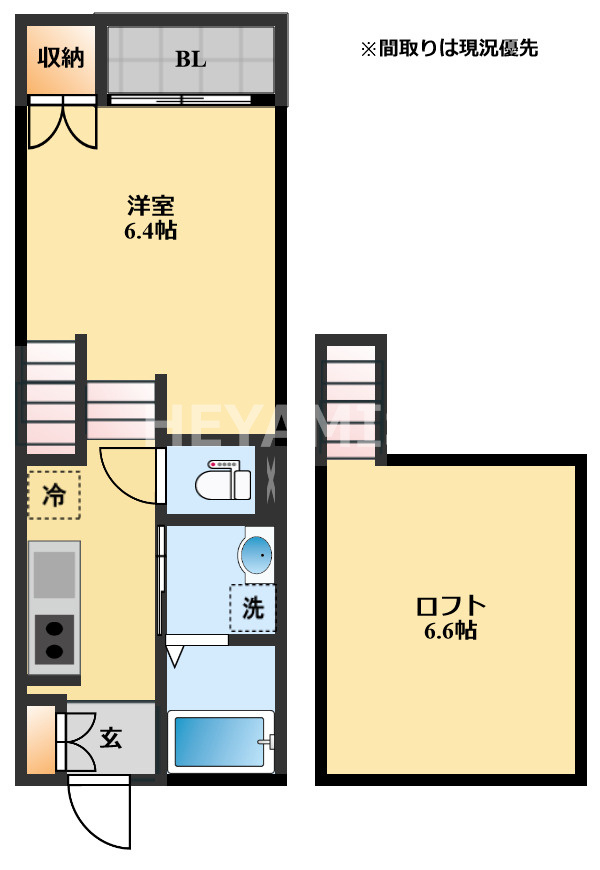 アルヴェンシスの間取り
