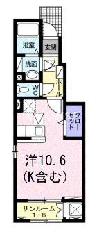 ゼフィールの間取り