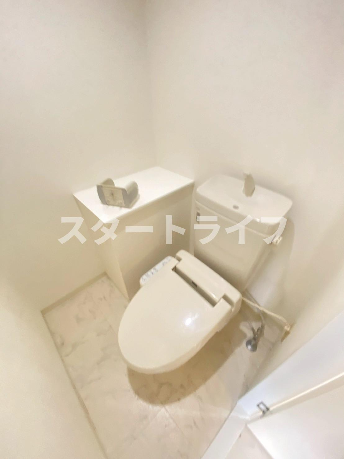 大阪市淀川区十三東３丁目の賃貸マンションのトイレ
