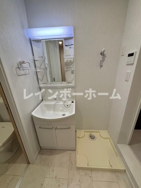 特典：仲介手数料が無料です!!の洗面所