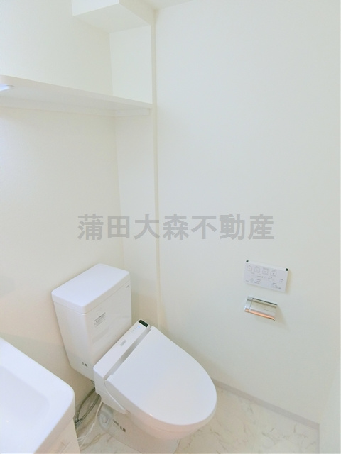 スパシエ蒲田グランドタワーのトイレ|トイレ　温水暖房便座付
