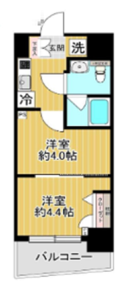 スパシエ蒲田グランドタワーの間取り|間取り