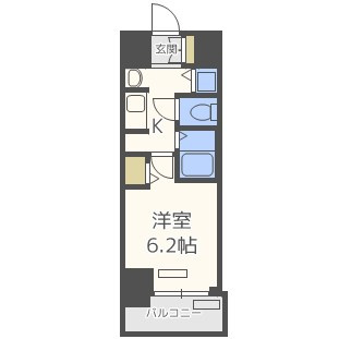 プレサンス本町ジョイスの間取り