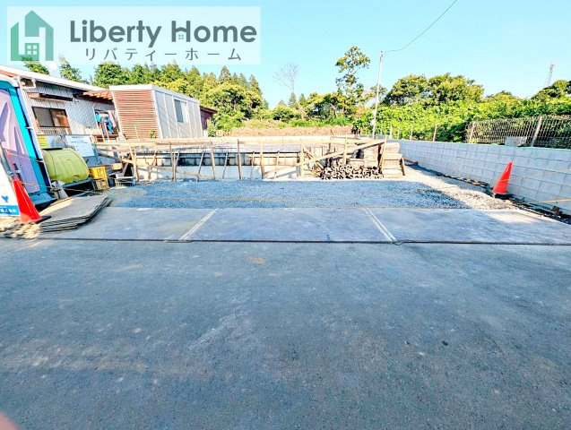 第3石岡市山崎　新築戸建の駐車場