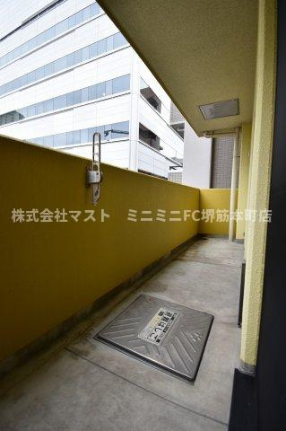 アーバンステージ安堂寺Ⅰのバルコニー