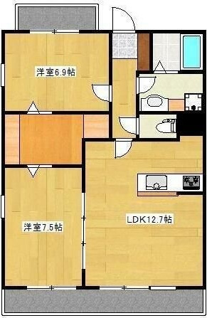 【間取り】 | Ｓｐｒｉｎｇ長嶺南
