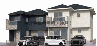 【外観】 | 神戸市垂水区清水が丘2丁目　新築戸建5号棟　仲介手数料無料！ | 垂水区清水が丘2　新築　仲介手数料無料！