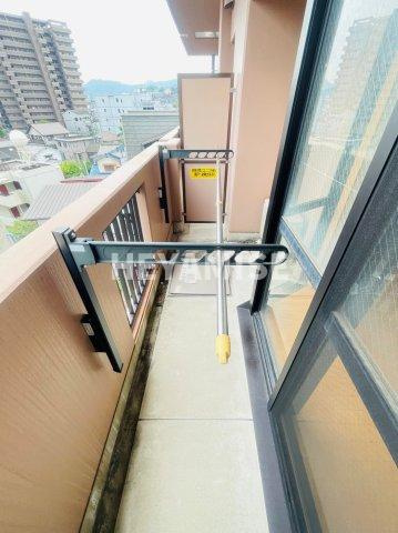プラネットマンションのバルコニー