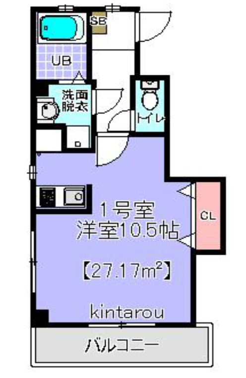 メゾン ド ソレイユの間取り