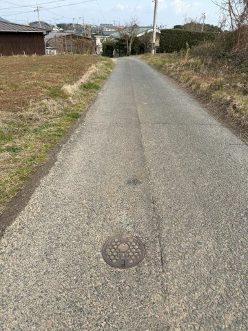東岐波字吉田山　畑の外観