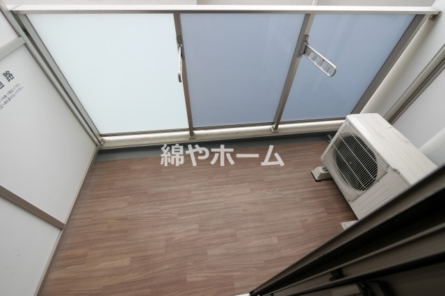 アスヴェル阿波座BLUE EARTHのバルコニー|広々としたバルコニーです