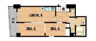 ラフィーネカワムラの間取り