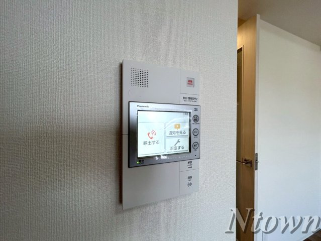 【セキュリティ】 | プレサンス今池駅前フェルディノ | モニター付きインターホンです