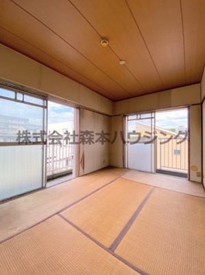 【和室】 | 　奥野マンション | 明るい和室です