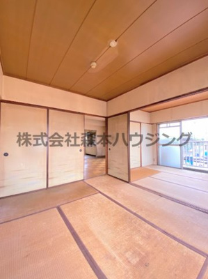 【和室】 | 　奥野マンション | 落ち着いた雰囲気の和室付きです