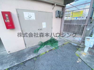 【その他共用部分】 | 　奥野マンション | 専用ごみ置き場です