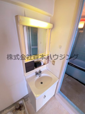 【独立洗面台】 | 　奥野マンション | 独立洗面台、朝の身支度には欠かせません