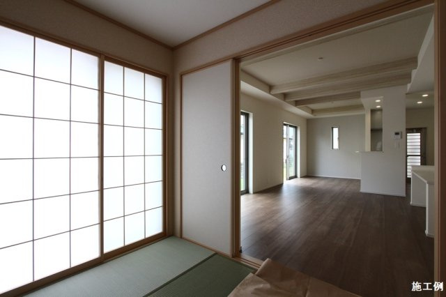茅ヶ崎市香川４丁目　全２棟　１号棟の内装|同じ工務店様の施工例です。