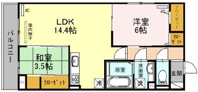 【間取り】 | Clashist中宮 South
