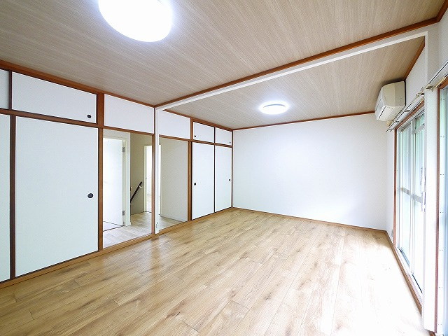 帝塚山北タウンハウスの寝室