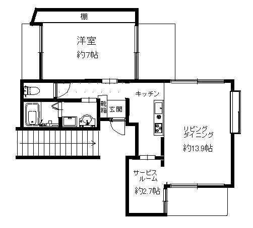 Treesの間取り