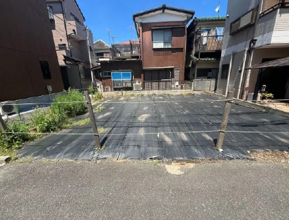 敷地面積22.46坪　売地　ふじみ野市福岡武蔵野の外観|更地　解体工事済！現在現況測量中