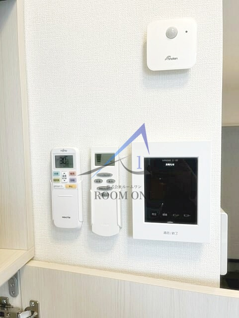 ブランディーユ新小岩のセキュリティ|モニター付きインターホンです。