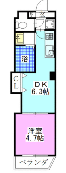 ＴＯＳＣＡＮＡ船橋　の間取り
