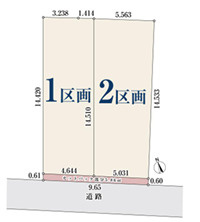 藤沢市辻堂新町2丁目　売地　全2区画