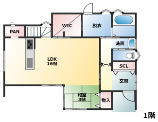 【間取り】 | 高松市国分寺町新名売戸建