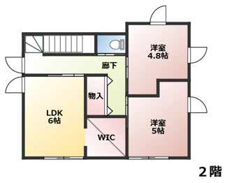 【間取り】 | 高松市国分寺町新名売戸建