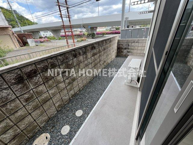 丹波市氷上町横田の賃貸マンションのバルコニー|バルコニーがついています◇