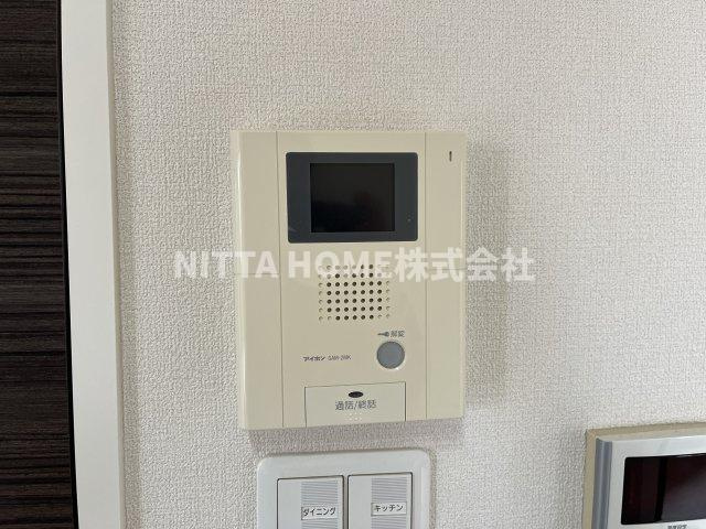 丹波市氷上町横田の賃貸マンションのセキュリティ|ＴVドアホンを設置済み★