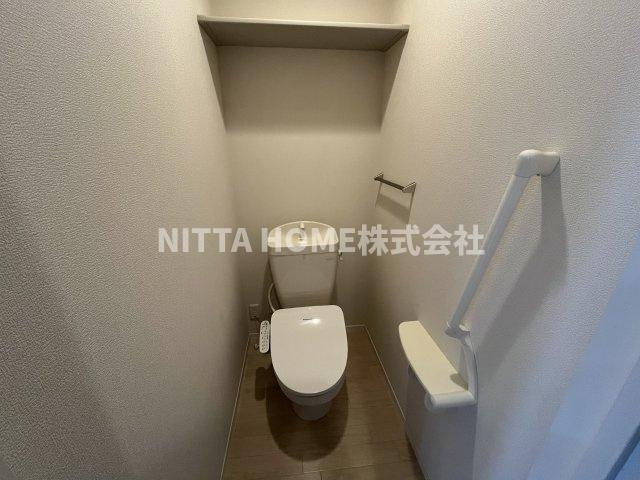 丹波市氷上町横田の賃貸マンションのトイレ|温水洗浄付きのトイレです＊