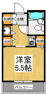 【間取り】 | 朝日プラザ河内長野デポーフロント