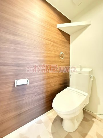 シャノワール久留米のトイレ|コンパクトで使いやすいトイレです
